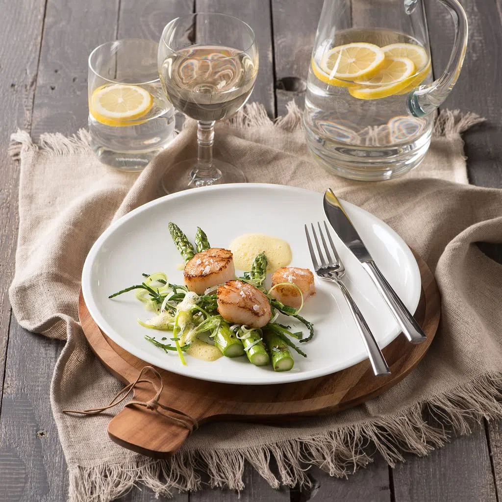 Villeroy & Boch Artesano Original Service de table pour deux, 8 pièces, Porcelaine Premium, Blanc