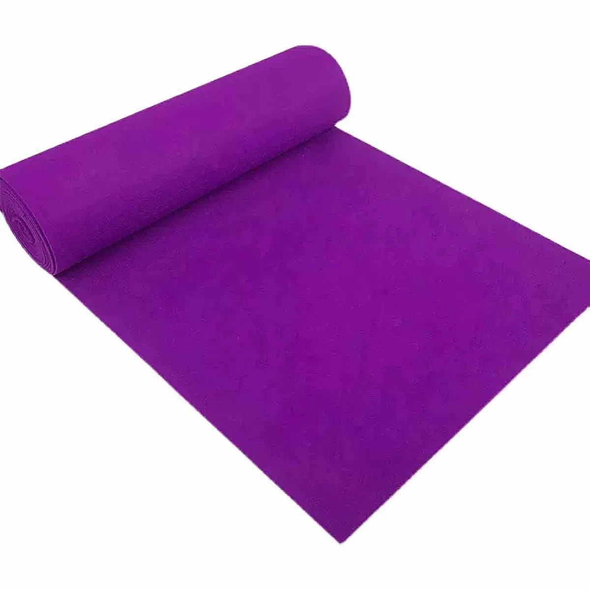 Tapis de couloir violet épais pour mariage 140 g/m² pour fêtes hollywoodiennes, cérémonies, Noël et événements