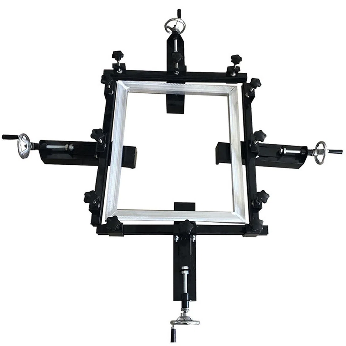 Machine d'étirement d'écran Manuelle de Haute précision 60 * 60 cm, civière de sérigraphie for civière de Maille d'écran, civière de Cadre de sérigraphie for t-Shirt de sérigraphie